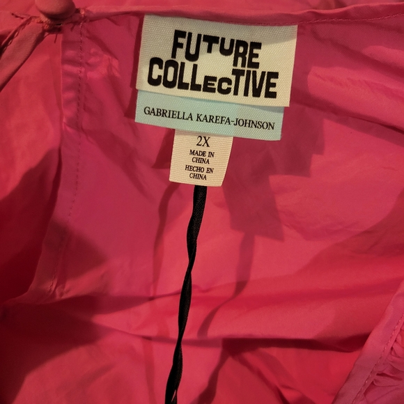 🎯nwt future collective pink babydoll dress - Picture 5 of 7